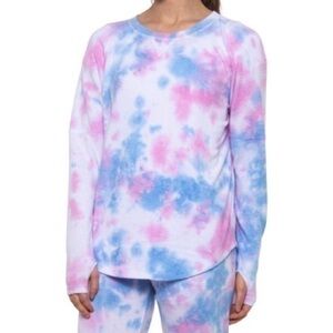 NWT c&c California cotton candy tie dye cozy top